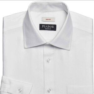 Jos A Bank Reserve Collection Slim Fit Cutaway Collar Dress Shirt